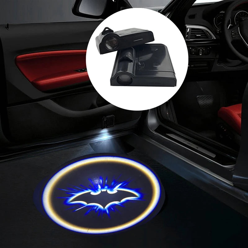 Wireless LED Car Door Shadow Projector Collection (19 variants)