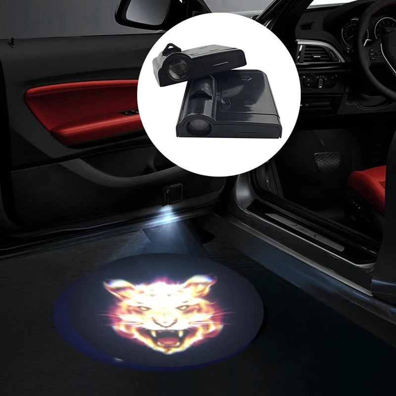 Wireless LED Car Door Shadow Projector Collection (19 variants)