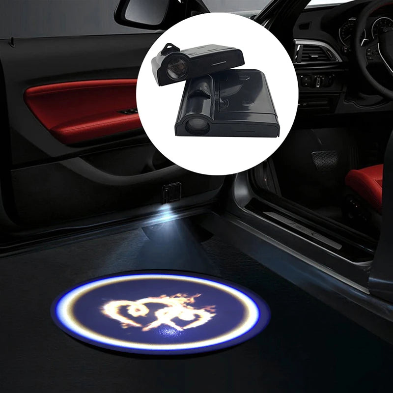 Wireless LED Car Door Shadow Projector Collection (19 variants)