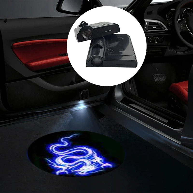 Wireless LED Car Door Shadow Projector Collection (19 variants)