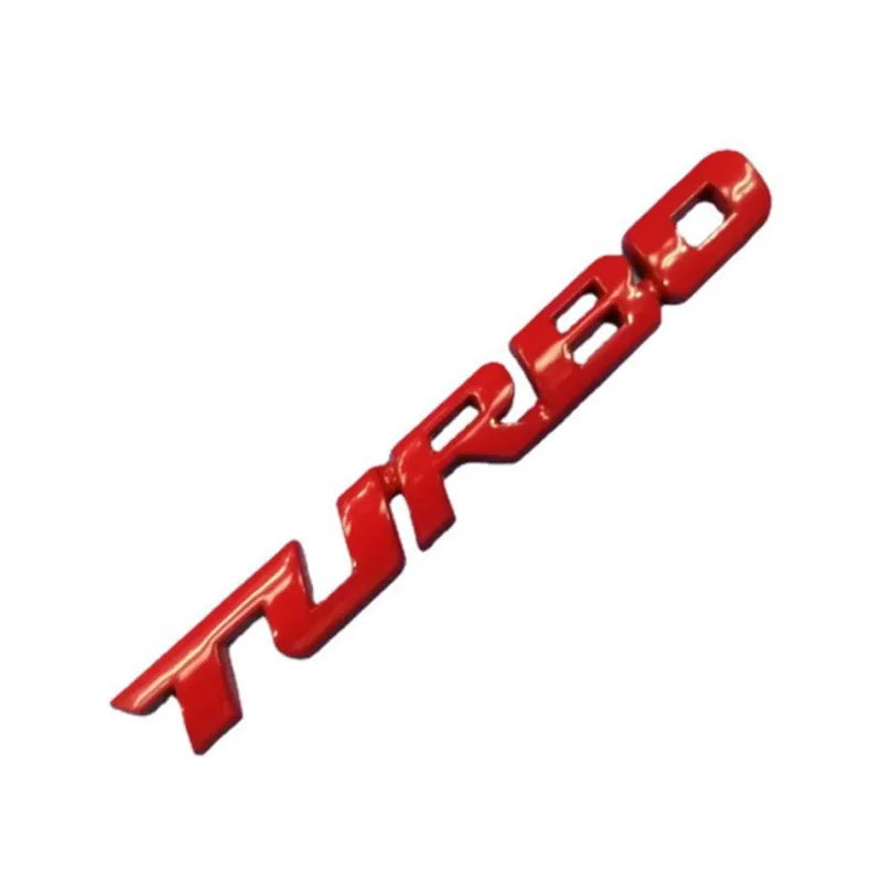 3D Metal Sticker "TURBO" Sticker For Your Car