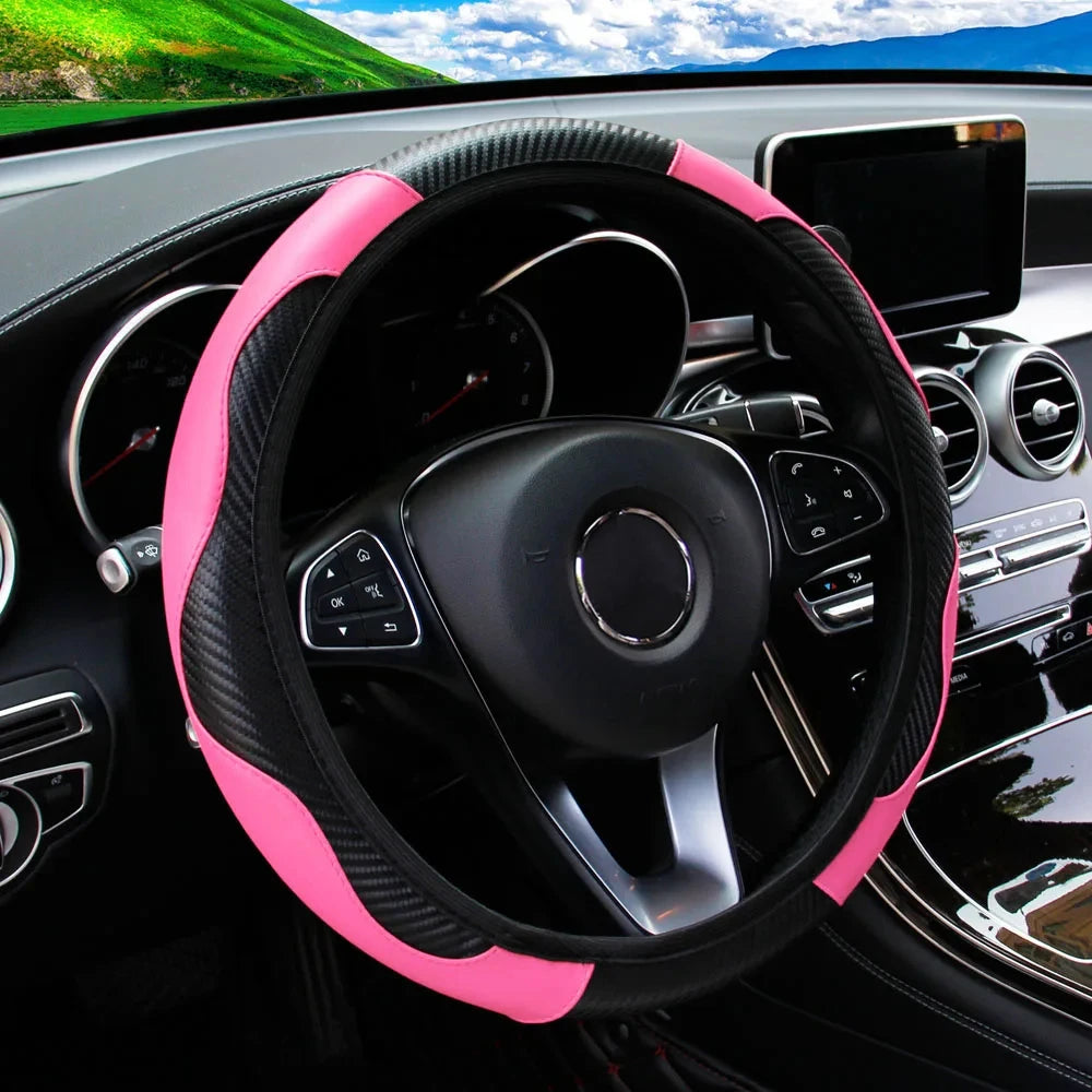 Car Steering Wheel Cover Breathable