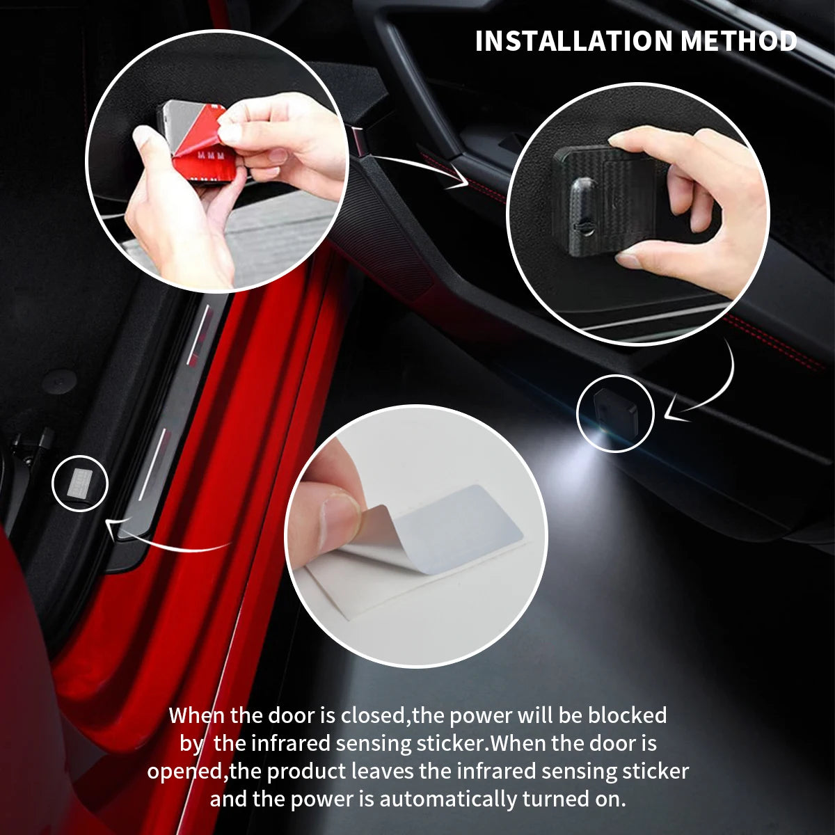 Car Door Welcome Lights Laser Projector For Opel/ VXR