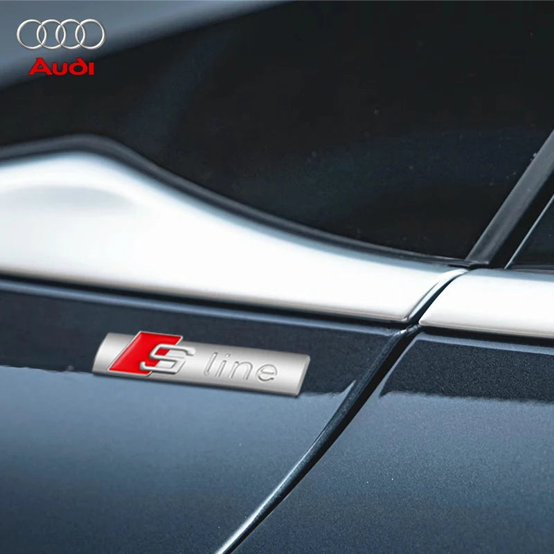 Car SLINE Front Grille/Styling Sticker for Audi