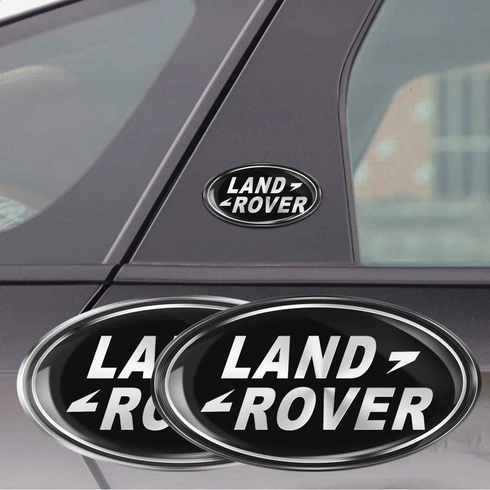 3D Автомобильный алюминиевый значок для Land Rover