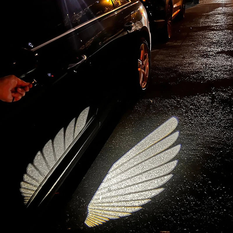 Angel Wings Wireless Car Door  Laser Projector