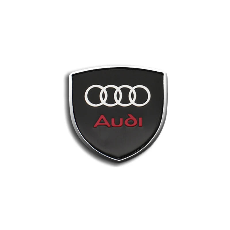 3D автомобильный стиль щит эмблема значок металлические наклейки для Audi