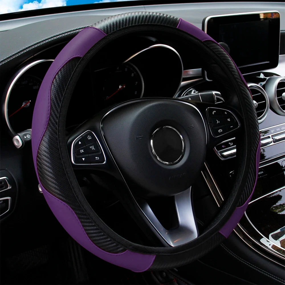 Car Steering Wheel Cover Breathable