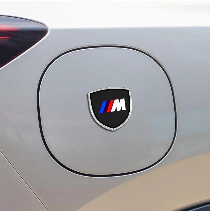 1/2pcs 3D Metal Car Styling Shield  Stickers For BMW